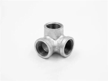 3-put crnog gvožđa 90-stepeni bočni izlaz cijevi